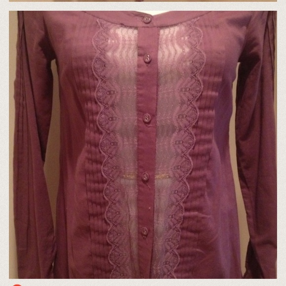 Free People mauve tunic - Picture 2 of 2